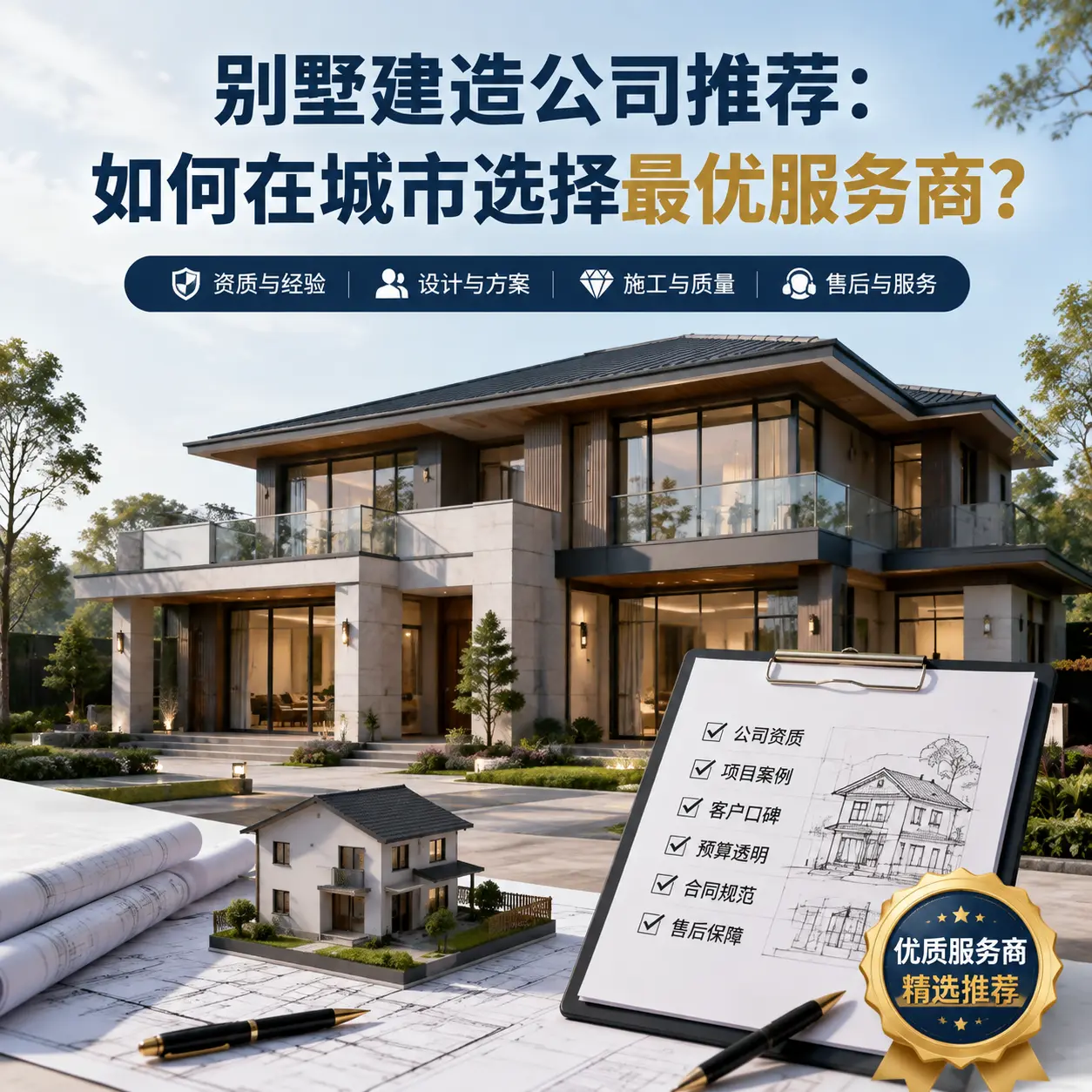 别墅建造公司推荐:如何在 松桃 选择最优服务商?