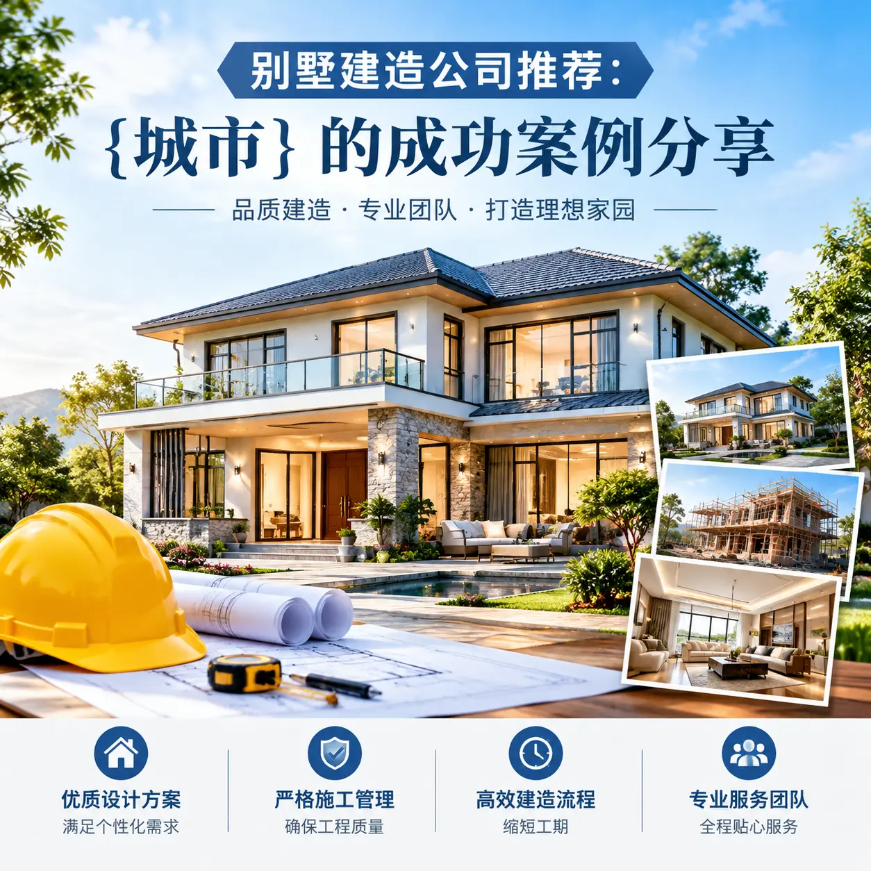 别墅建造公司推荐： 松桃 的成功案例分享