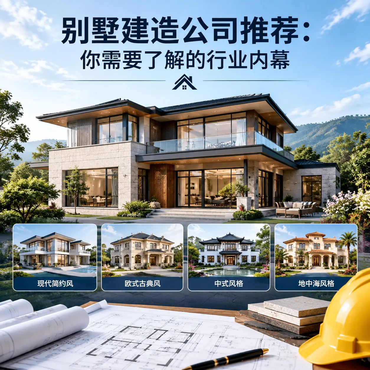 松桃 别墅建造公司推荐:你需要了解的行业内幕